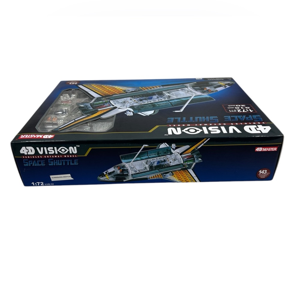 4D Vision 1/72 Space Shuttle Vehicle Cutaway Model New Sealed - Picture 3 of 11